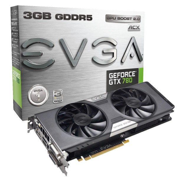 EVGA GeForce GTX780 FTW ACX Cooler 3GB